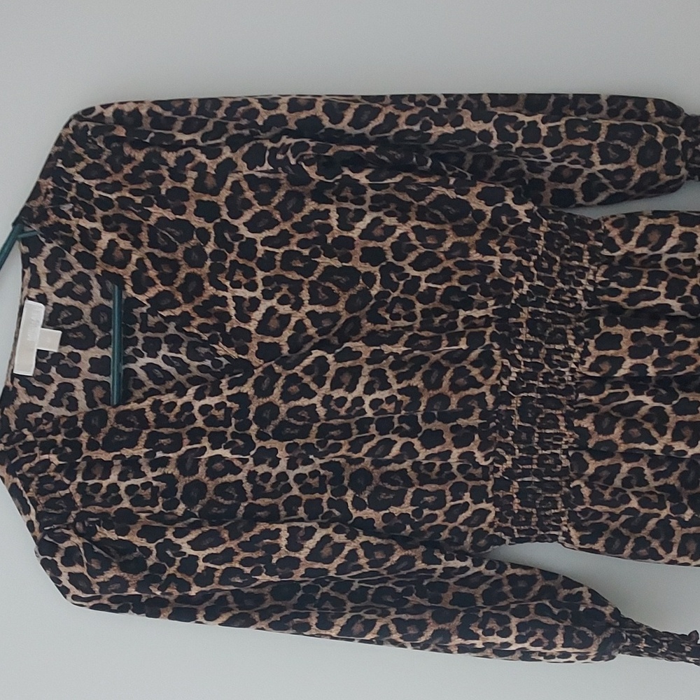Michael Kors Women’s Julia Animal Print Dress,Size med Ret.$155  My Listing$40 - Picture 3 of 6